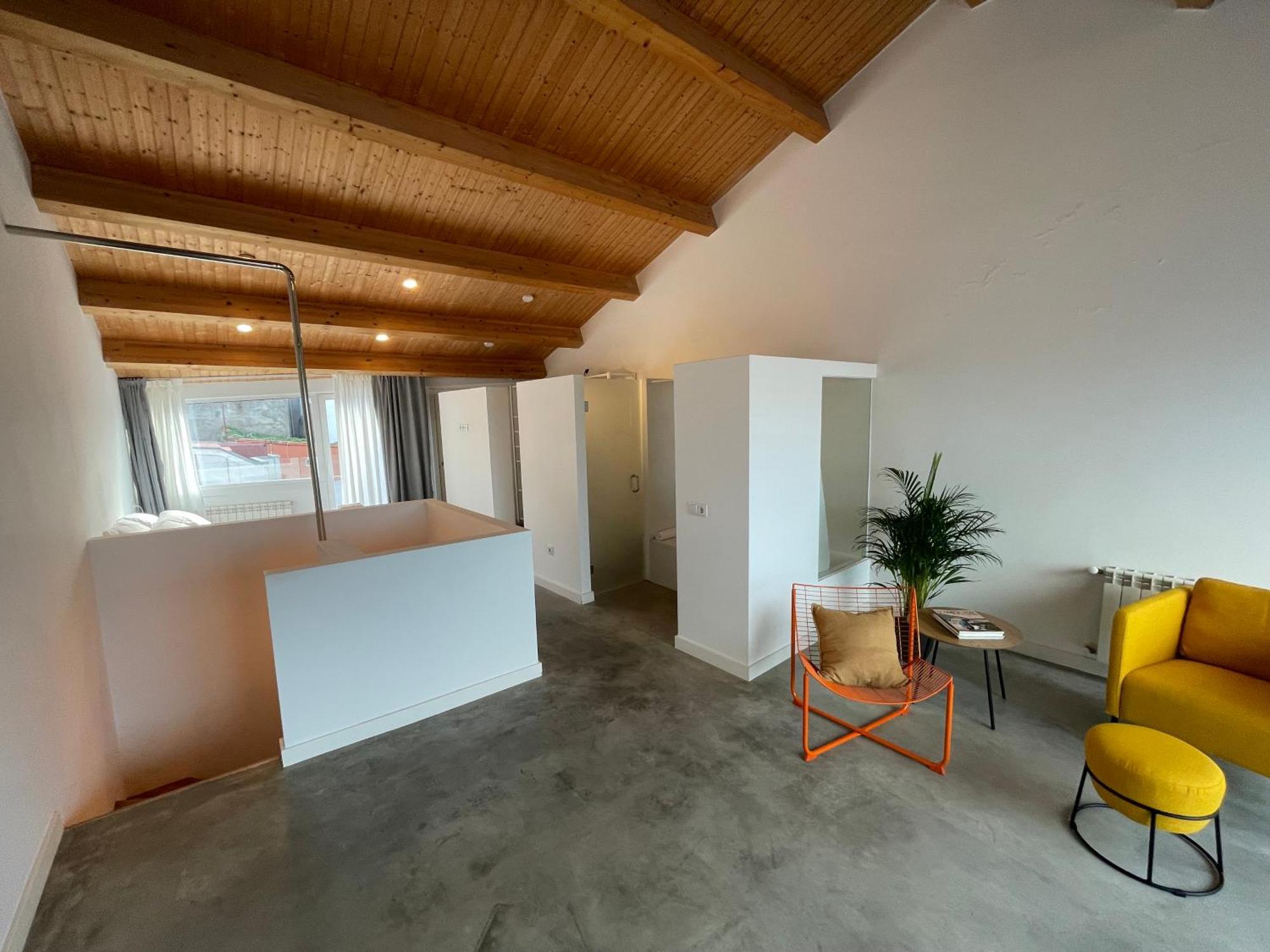 Corazon Casco Viejo Atico Appartement Comarca de Comarca de Vigo Buitenkant foto