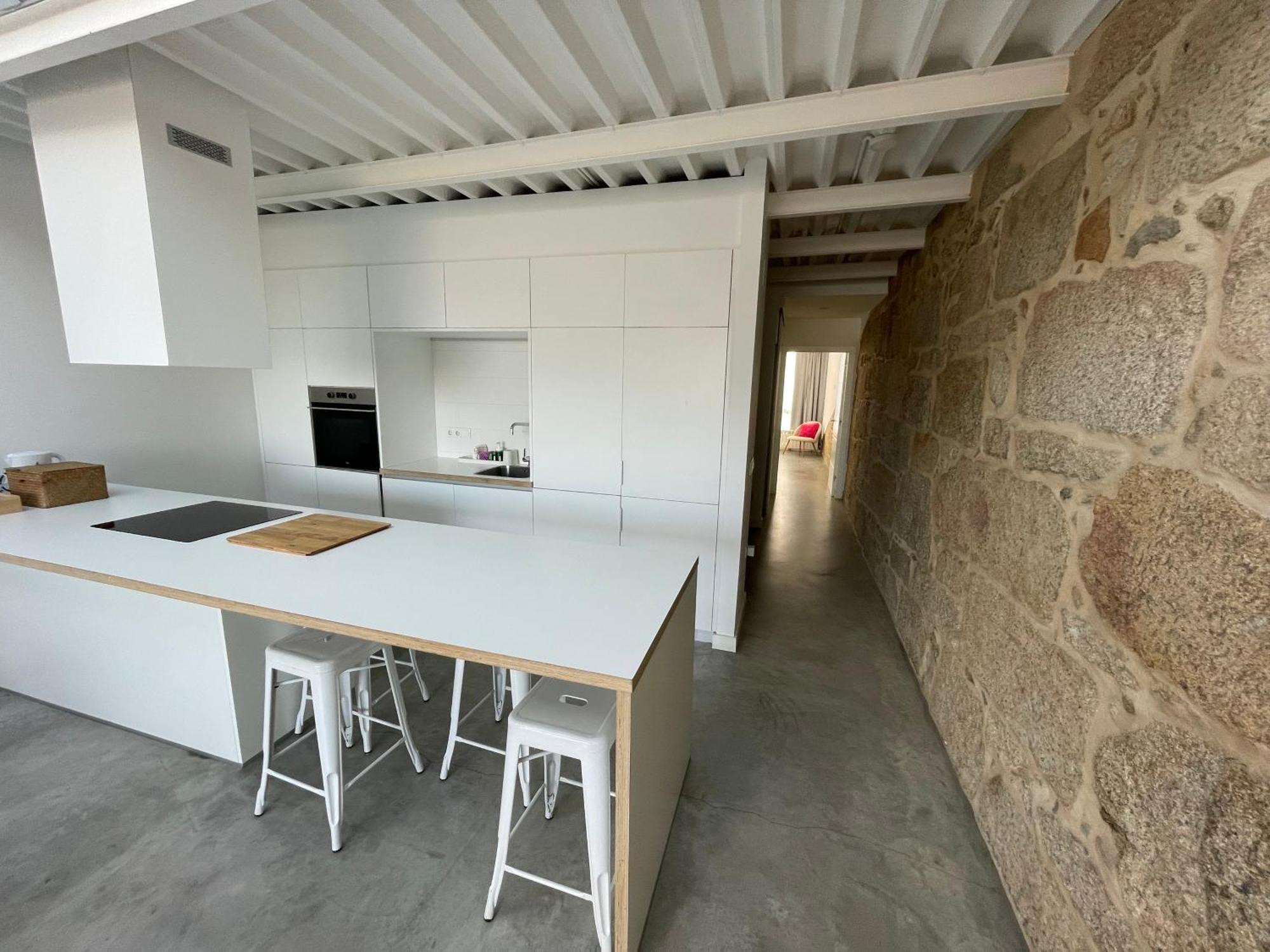 Corazon Casco Viejo Atico Appartement Comarca de Comarca de Vigo Buitenkant foto