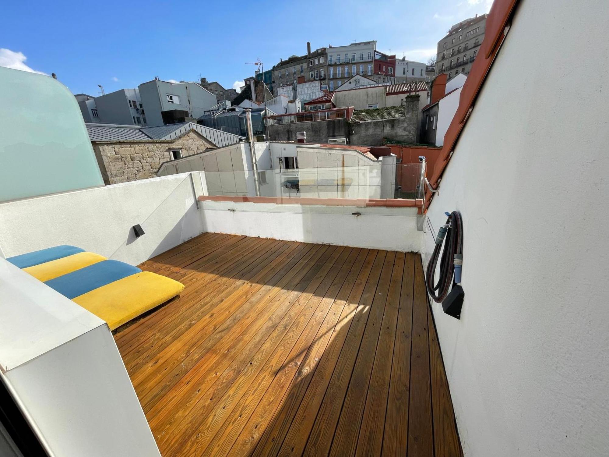 Corazon Casco Viejo Atico Appartement Comarca de Comarca de Vigo Buitenkant foto